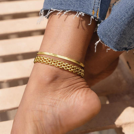 Bracelet de cheville Cubain