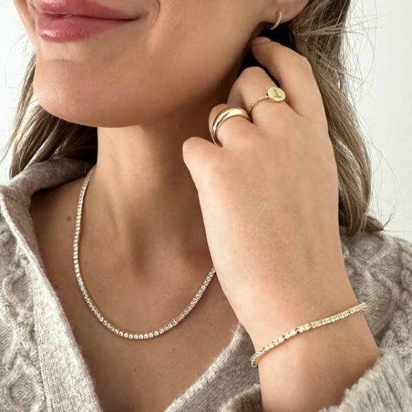 Collier Classique Tennis