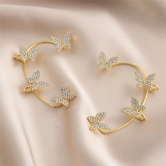 Boucles d'oreilles Papillons