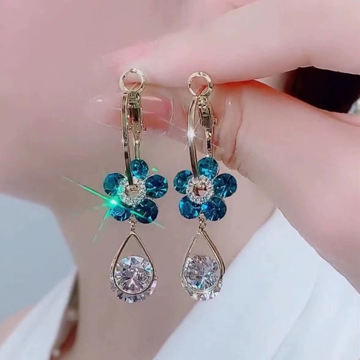 Boucles d'oreilles Flowerz
