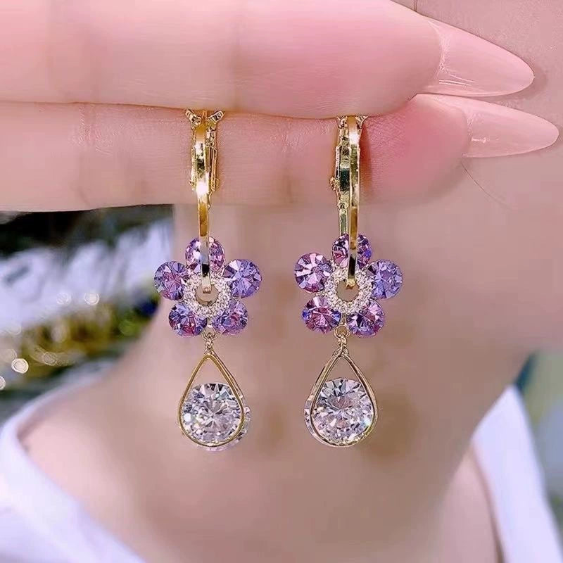 Boucles d'oreilles Flowerz